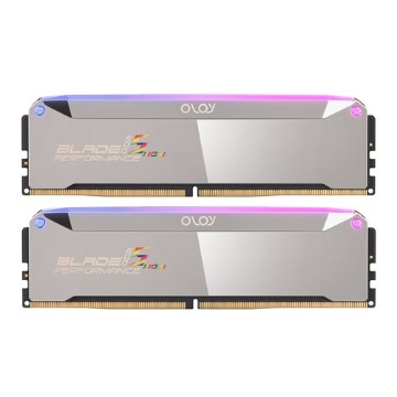 하이닉스 A다이 &gt;&gt;OLOy DDR5-7600 CL36 BLADE RGB MIRROR 패키지 (32GB(16Gx2))